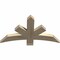 Ekena Millwork Alberta Rough Sawn Timber Gable Bracket, Douglas Fir, 36"W x 21"H x 2"D x 4"F, 14/12 Pitch GBW036X21X0204ALB00RDF - alternate 4